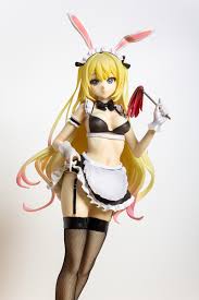 43cm NSFW Eruru Maid Bunny Ver Sexy Nude Girl Model PVC Anime Action Hentai  Figure Adult Collection Model Toys Doll Gifts 
