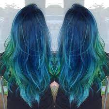 29 Blue Hair Color Ideas For Daring Women Stayglam Dark Blue Hair Hair Color Blue Blue Hair