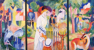 August Macke 1913 Grosser Zoologischer Garten I Academic Ru August Macke Macke Macke Art