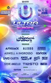 When you think about the ultra music festival, miami is surely the first thing you got in mind but, we can't forget that ultra has an entire series of festivals around the world. Ultra Europe 2015 Lineup Afrojack Alesso David Guetta And More Confirmed Capital Xtra