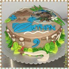 Moana Cake For Boys Moana Birthday Cake Moana Birthday Smash Cake Boy