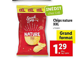 Consulte as promoções e novidades semanais de ferramentas, jardinagem, receitas e muito mais. Offre Chips Nature Xxl Chez Lidl
