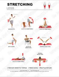 Free Printable Stretching Guides Ramfitness
