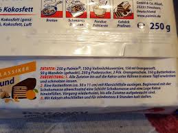 Kalter Hund Butterkekse Ganz Braten Kokosfett