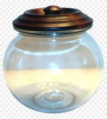 This is marked with the hazel atlas ha mark, and marked burm. Vintage Round Glass Candy Jar With A Wooden Lid Pottery Clipart 4058160 Pikpng