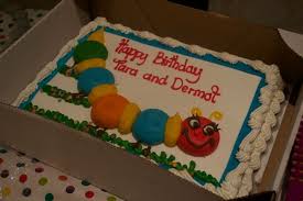 The typical costco celebration cake is a 1/2 sheet cake that serves for 48 people. 9 Does Costco Make Round Cakes Photo Grocery Store Wedding Cake Happy Birthday Cake And Costco Birthday Cakes Snackncake