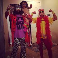 Wwe Macho Man Randy Savage Ultimate Warrior And Hulk Hogan Cute Couple Halloween Costumes Diy Halloween Costumes For Kids Boy Halloween Costumes