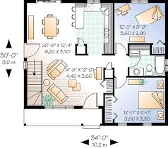 2 bedroom open floor plan cottage. Small 2 Bedroom House Plans Open Floor Plan Novocom Top
