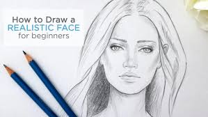 Drawing a realistic face is simply basic lines and shading techniques. Tutorials Agnes B Art