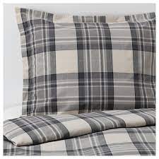 Completo lenzuola stampato matrimoniale cm. Smalruta Copripiumino E 2 Federe Grigio A Quadri 240x220 50x80 Cm Ikea It Copripiumino Set Copripiumino Ikea