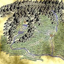 The first thing to do is to draw the terrain the town sits on. Fantasy Map Fantasy Map Trees Map
