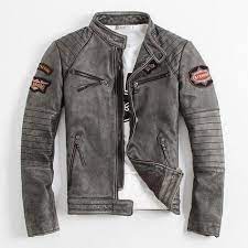 2016 New Men S Leather Jacket Slim Short Coat Collar Indian Totem Embroidery Motorcycle Jackets Locomotive Chaqueta De Cuero Hombre Chaqueta De Cuero Chaquetas