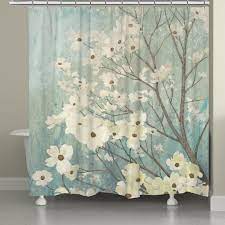Gordonsville Floral Single Shower Curtain In 2021 Laural Home Floral Shower Curtains Trendy Shower Curtain