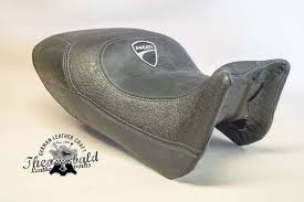 Ducati Alcantara Baby Strauss Ducati Logo Fur Paul S Aus Ingelheim Germany Motorrad Chopper Leder