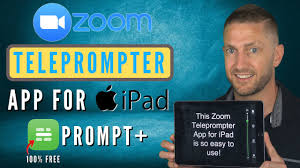 17 best ipad & iphone teleprompter apps for 2021 if you want to see the best teleprompter apps in one place, then you'll love this guide. How Use A Script And Teleprompter In Zoom Meetings On Ipad Prompt Best Free App Youtube