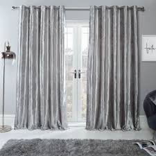 Liilispoetic home navy blue velvet curtains 84 inches for living room, 2 panels grommet curtains thermal insulated velvet drapes for bedroom (52 w x 84 l, navy blue) 4.6 out of 5 stars 21 $37.49 $ 37. Sienna Home Crushed Velvet Eyelet Curtains Silver