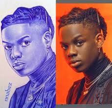 Drawing I've made of RZK 🖤❤️