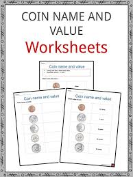 Our premium handwriting worksheets collection includes writing practice for all the letters of the alphabet. Coin Name Value Worksheets Quarter Dime Nickel Penny Facts