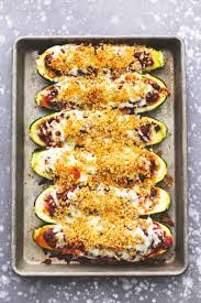 Healthy Italian Stuffed Zucchini Boats Healthy Italian Ground Italian Sausage Recipes Italian Sausage Recipes