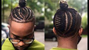 You'll need at least a few inches of. Braiding Bae S Hair Man Bun Youtube