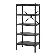 Bror Black Shelving Unit 85x55x190 Cm Shop Here Ikea Shelving Unit Ikea The Unit