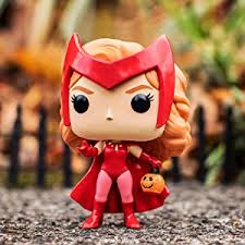 Amazon Com Funko Pop Marvel Wandavision Halloween Wanda Vinyl Figure Toys Games