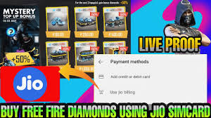 If you have searched for freefire diamonds hack then you might have visited this website (see above. How To Top Up Diamonds Using Jio Sim How To Buy Diamonds Through Jio Sim