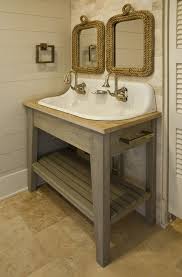 Rope Mirror Cottage Bathroom Brown Meihaus Construction Farmhouse Bathroom Sink Cottage Bathroom Tropical Bathroom