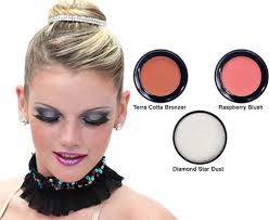 How to apply blush bronzer and highlighter. Blush Bronzer And A Diamond Mineral Dust Shadow Highligher Are The Perfect Trio For Every Dance Makeup Kit Or Cheer Makeup Kit Easy To Use Makeup For Every Age Cheerleader And Dancer