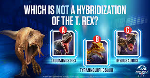 It's actually very easy if you've seen every movie (but you probably haven't). Do You Know This T Rex Trivia Jurassic World Alive Facebook