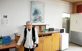 Photo  87 ans cette rsidente d'une maison de retraite de Brest expose ...