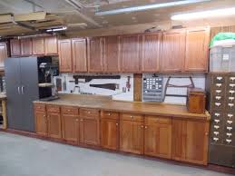 unfinished oak cabinets