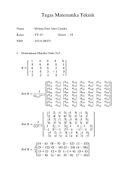 Maybe you would like to learn more about one of these? Tt1c 10 Matriks Helena Dwi Alex Candra