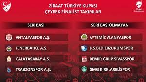 Tur müsabakalarının kura çekimi yapıldı. Ziraat Turkiye Kupasi Eslesmeleri Belli Oldu