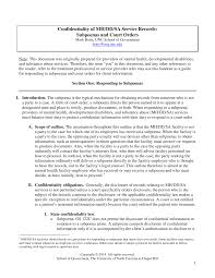The subpoena will reflect a return date and the keeper of records must comply, assuming the time given is reasonable. Https Www Sog Unc Edu Sites Www Sog Unc Edu Files Course Materials Confidentiality 20 20subpoenas 20and 20court 20orders Pdf