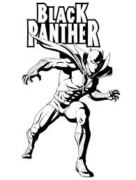 Our new hero joins the avengers team. Top 20 Printable Black Panther Coloring Pages Online Coloring Pages