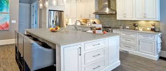Quartz countertops have become popular with homeowners that are looking for a quality countertop upgrade. Fossil Gray Quartz Countertop Kitchen Cabinets Tiles Nj Art Of Kitchen Tile