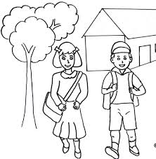 Mewarnai gambar mewarnai gambar kartun anak sekolah via mewarnaigambarsketsa.blogspot.com. 50 Gambar Mewarnai Anak Sekolah Sd Terbaru Kumpulan Gambar Mewarnai