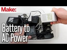 Convert Battery Powered Electronics To Run On Ac Battery Battery Drill Ac Power
