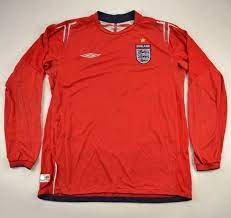 Measures 21 pit to pit, 28 long. 2004 2006 England Shirt M Football Soccer International Teams Europe England Classic Shirts Com