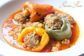 Poivrons Farcis A La Viande Hachee Recette De Dolma Algerien Recette Recette Poivron Recette Poivron Farci Poivrons Farcis