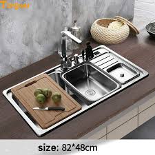 tangwu 304 stainless steel sink single