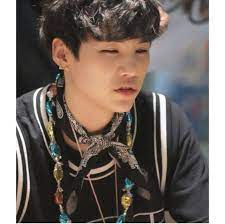Suga Bts Suga Turquoise Necklace Turquoise