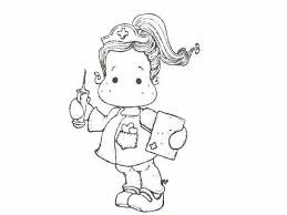 We Made It 16 Hear Nurse Tilda Magnolia Stamps Digi Stamp Tampons Magnolia