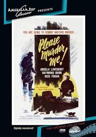 Amazon.com: Please Murder Me : Madge Blake, Robert Griffin, Dick Foran,  John Dehner, Raymond Burr, Angela Lansbury, Russell Thorson, Lee Miller,  Alex Sharp, Lamont Johnson, Denver Pyle, Peter Godfrey, Donald Hyde: Movies