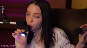 Moona Fansly ASMR Video Sensual Blowjob Teasing with Sex Toy Video |  Thothub.