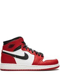 Air Jordan 1 Retro High Og Gs Red Black White Jordan Air Jordan 1 Retro High Og Gs Chicago Farfetch Air Jordans Retro Sneakers Jordan 1 Retro High