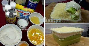 .resepi roti jala sukatan cawan, resepi roti jala mudah, resepi roti canai, resepi roti john, resepi roti arab, resepi roti puri, resepi roti gardenia, resepi roti resepi roti jala sos coklat viral mudah boleh buat untuk via www.wanisukarno.com. Resipi Kek Pandan Cheese Leleh Versi Kukus Ikut Sukatan Cawan Memang Mantap Keluarga