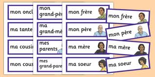 We did not find results for: French Meet My Family Word Cards