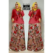 Promo berbagai atasan muslim wanita terbaru dengan harga murah. 30 Ide Keren Model Baju Muslim Setelan Kulot Maria Space